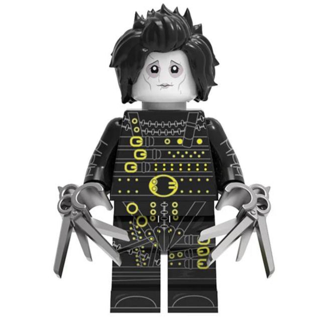 Edward Scissorhands Minifigure Minifigure Bricks monstertoys