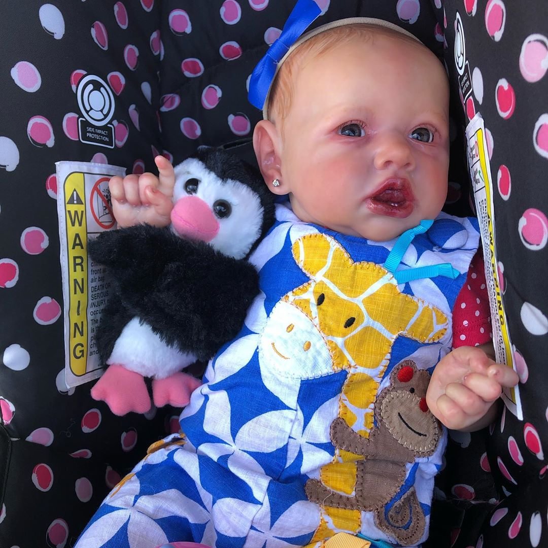 Surprise Lifelike Silicone Baby Doll - Newborn 20'' Sonja Reborn Baby Toddler Doll Preemie Girl -Creativegiftss® - [product_tag] Creativegiftss.com