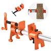 3/4in Wood Gluing Pipe Clamp Set Heavy Duty Multifunctional for Home Improvement
