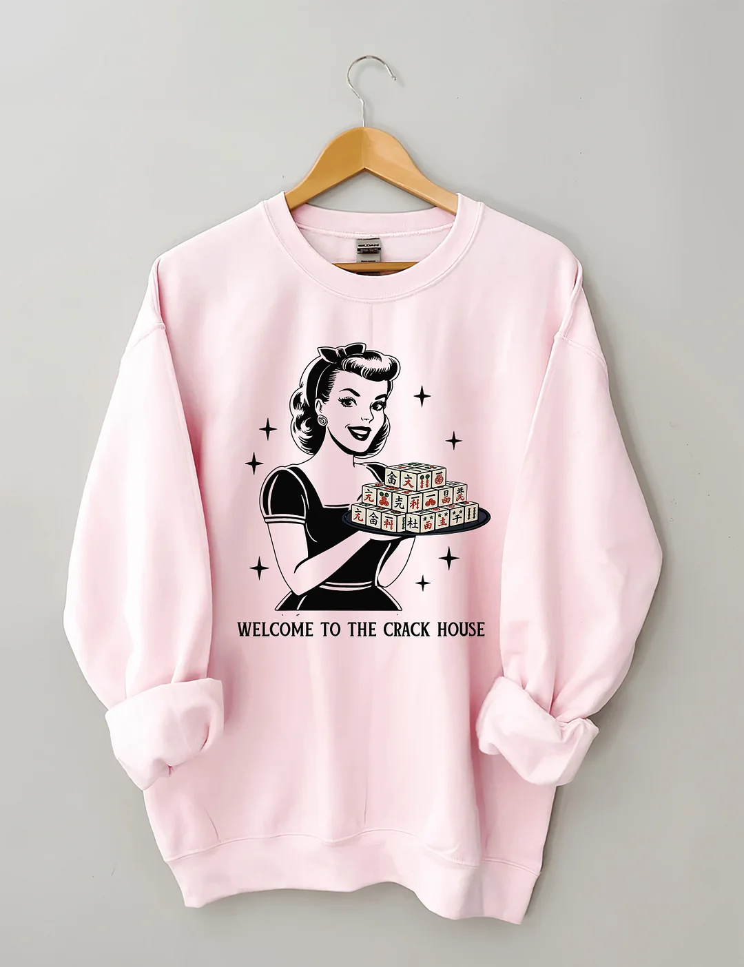 Welcome To The Crack House Mahjong Sweatshirt