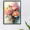 Watercolor Roses-Paint By Numbers Acrylic Painting 30*40CM(Watercolor)