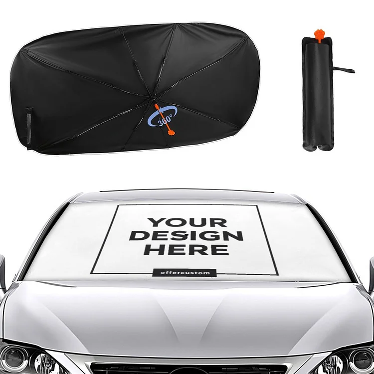 Personalized Design Car Sunshade Umbrella