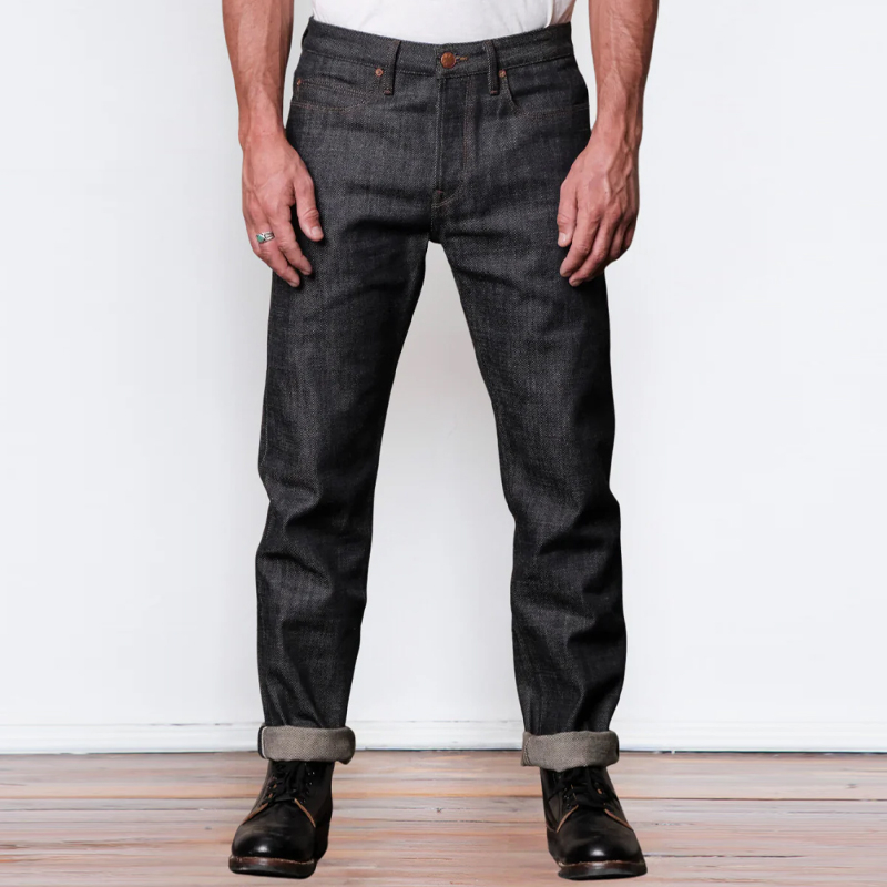 20 oz 100% Cotton Indigo Classic Tapered Pants
