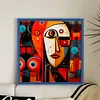 Abstract Figure Painting-11CT Stamped Cross Stitch 40*40cm/15.75*15.75in tapestrymarket