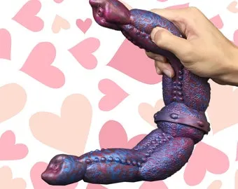 Long Fantasy Dildo 43 cm Monster Double Penetration Dildo Men Women Sex Toy  Big Knot Anal Plug Adult Role Play Butt Plug Female masturbator