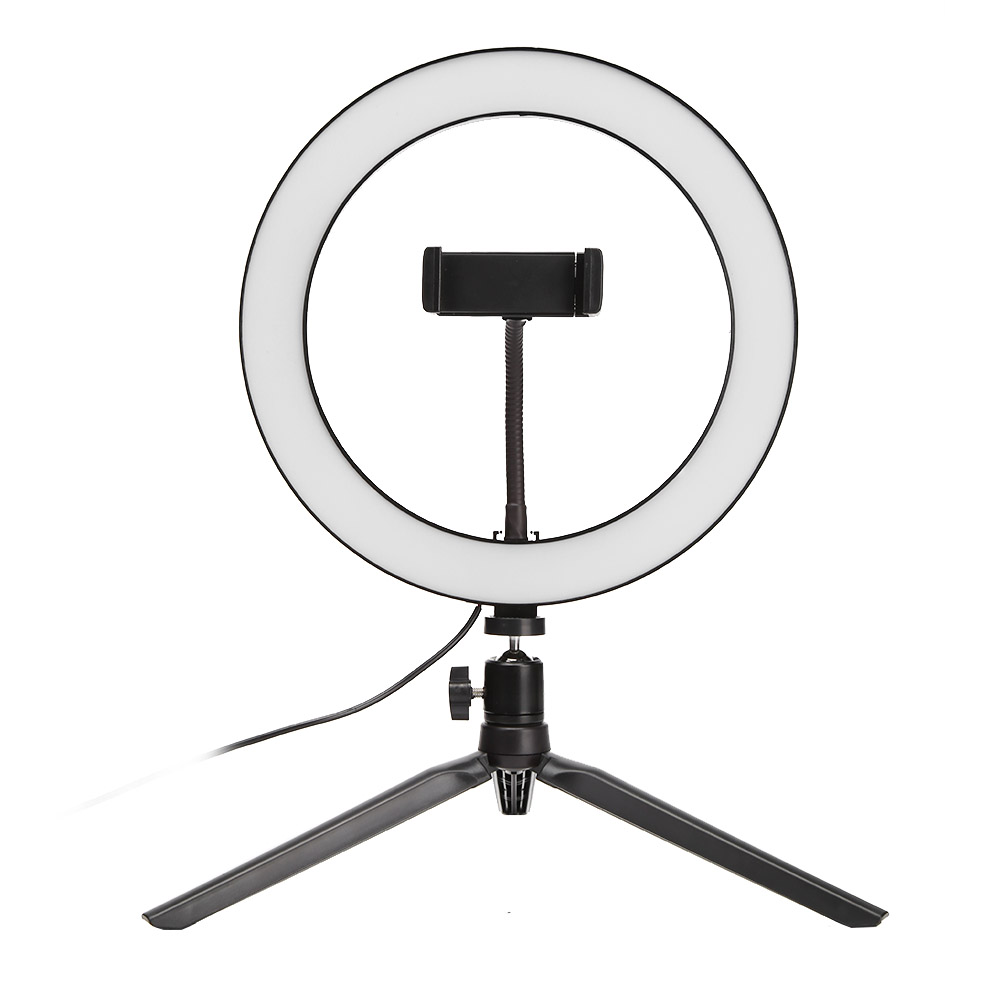 

USB Powered LED Selfie Ring Light Live Studio Photography Phone Fill Lamp, 501 Original