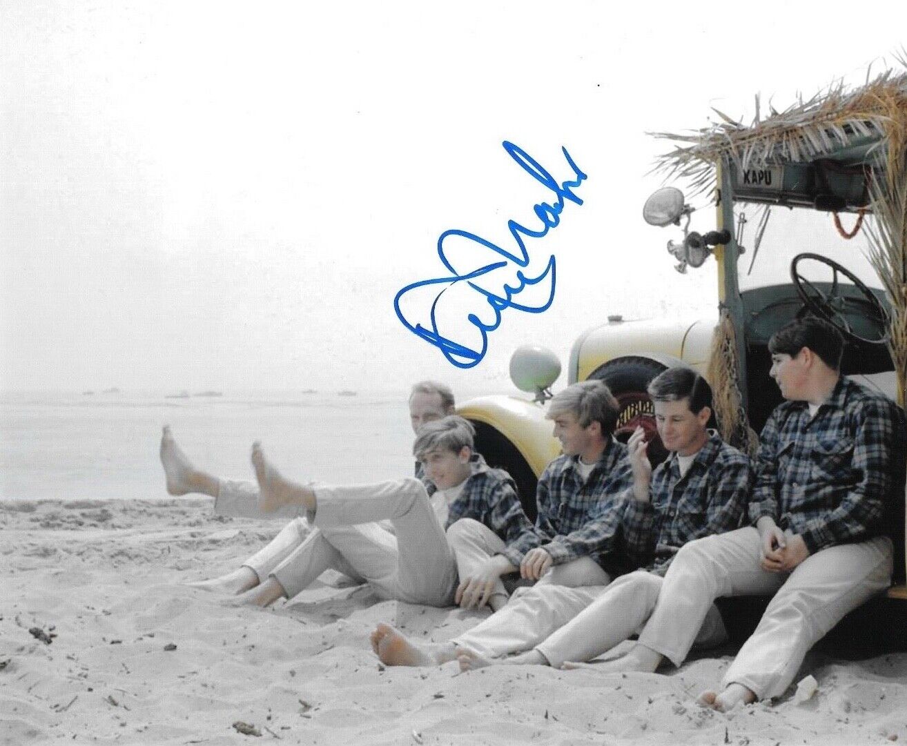 * DAVID MARKS * signed 8x10 Photo Poster painting * THE BEACH BOYS * COA * 2