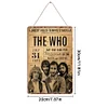 The Who - Wooden Signs - 20*30cm