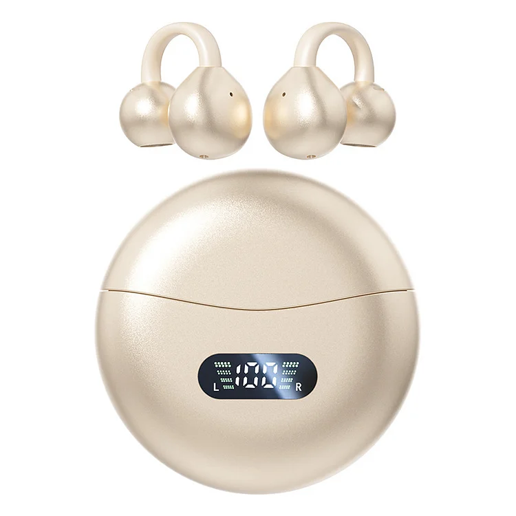 AI Translation Bluetooth Open Ear Clip-On Earbuds