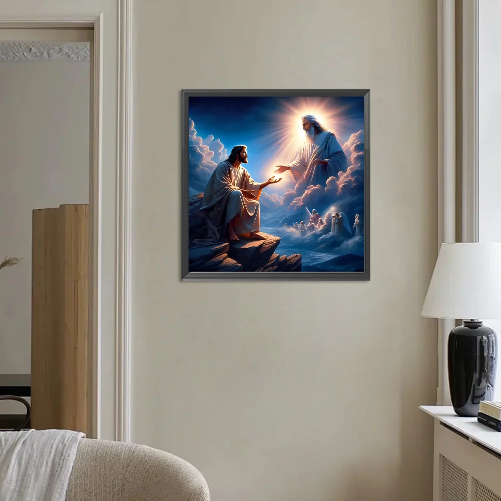 Diamond Painting - Full Round Drill - Jesus(Canvas|30*30cm)