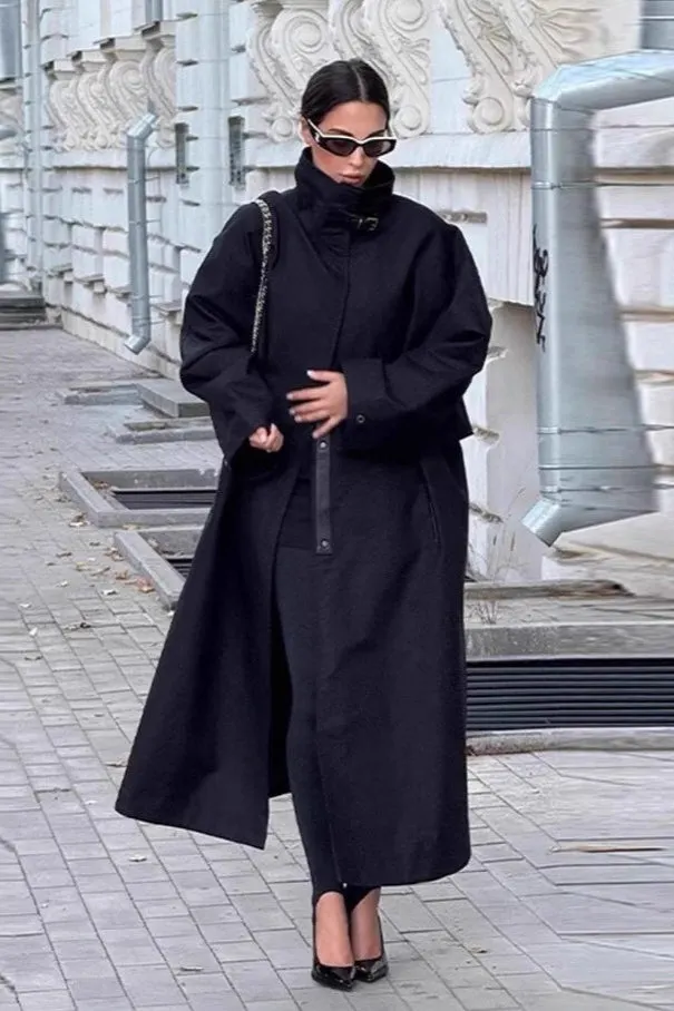 Lounge Slim Long Line Overcoat