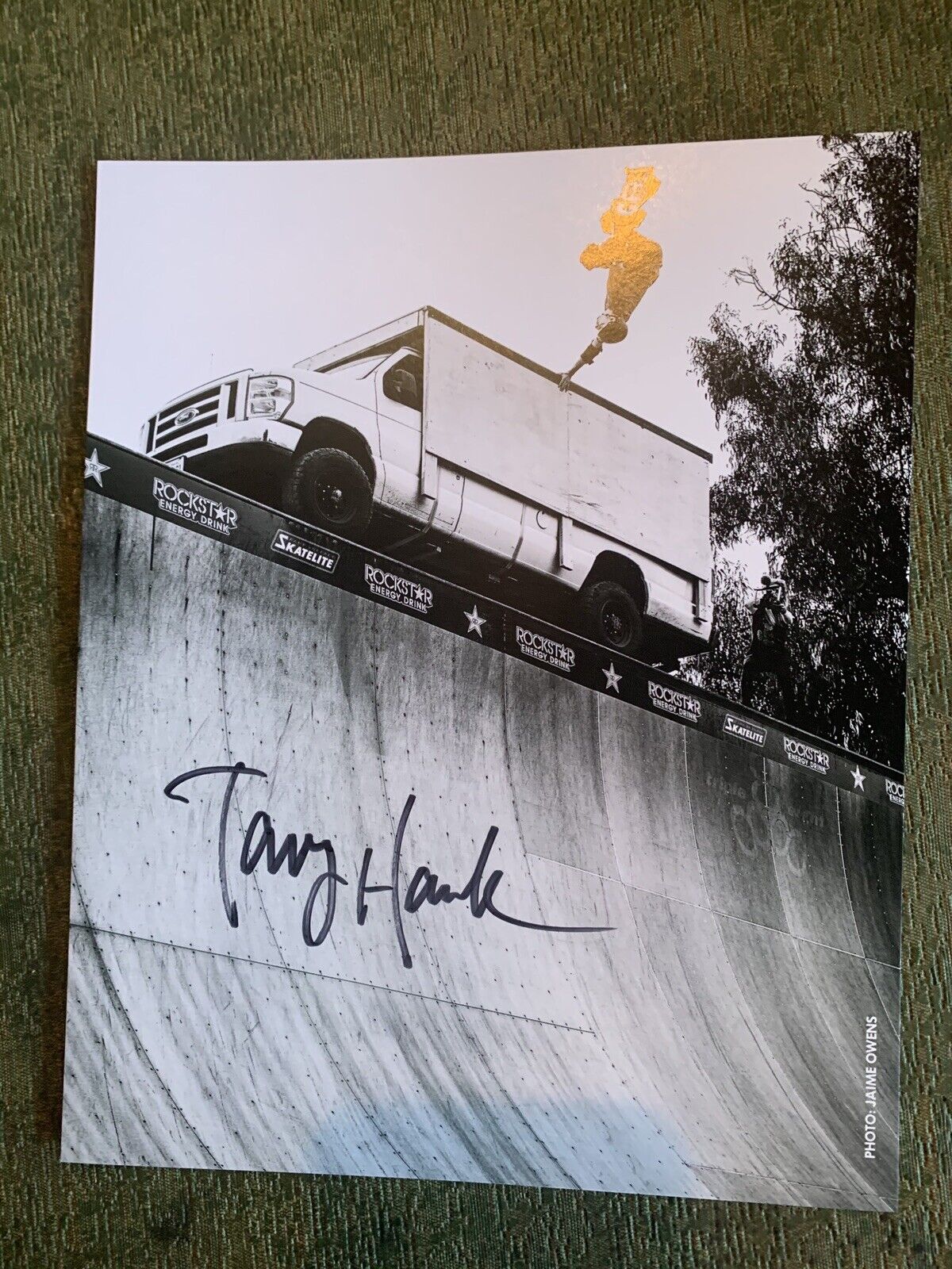 tony hawk Signed 8x10 Photo Poster painting Pic Skater Auto