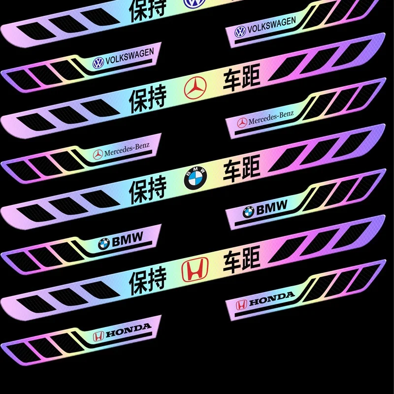 Colorful Reflective Car Stickers