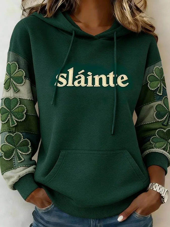 Women'S St. Patrick'S Day Art Print Sweatshirt 