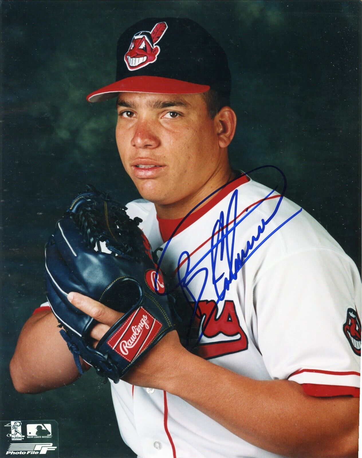 Bartolo Colon Cleveland Indians Signed Autographed 8x10 Glossy Photo Poster painting COA