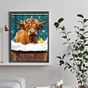 >SALE<5D DIY Full Round Drill Diamond Painting Cattle Kit Home Decoration Art Craft