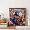 (40*40cm)Mother and Son - Full Round Drill Diamond Painting