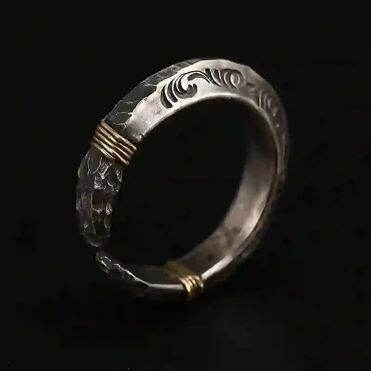 Coutureaura Stone Spear Head Ring