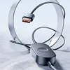 12V/24V Car Cooling Fan USB Suction Cup Windshield Desk Fan 3 Speeds Auto Cooler