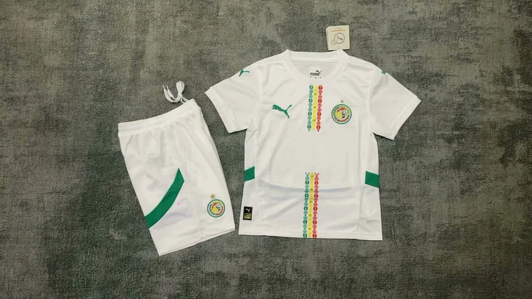 2025-26-Senegal Home-Jersey-Children's Kit