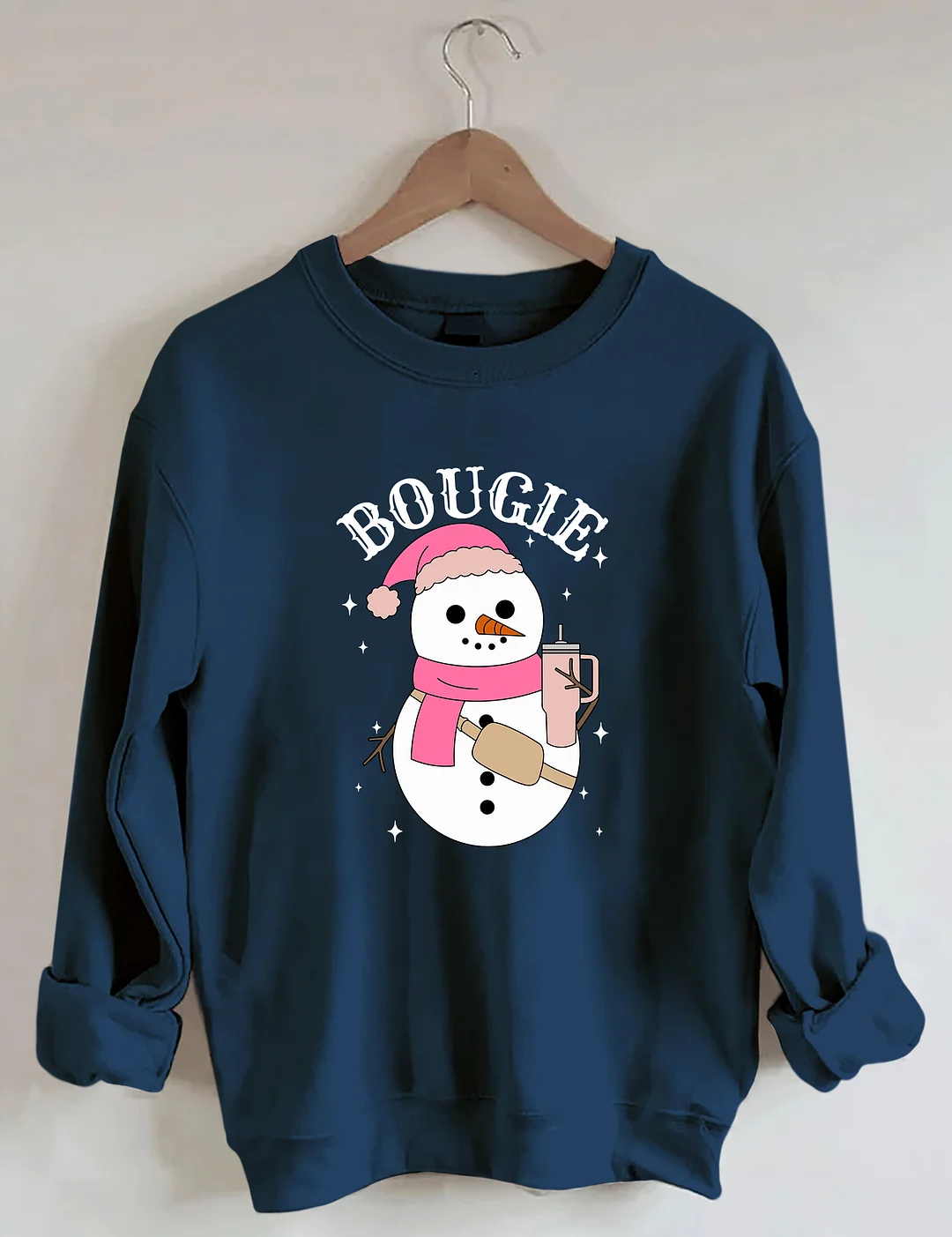 Bougie Snowman Sweatshirt