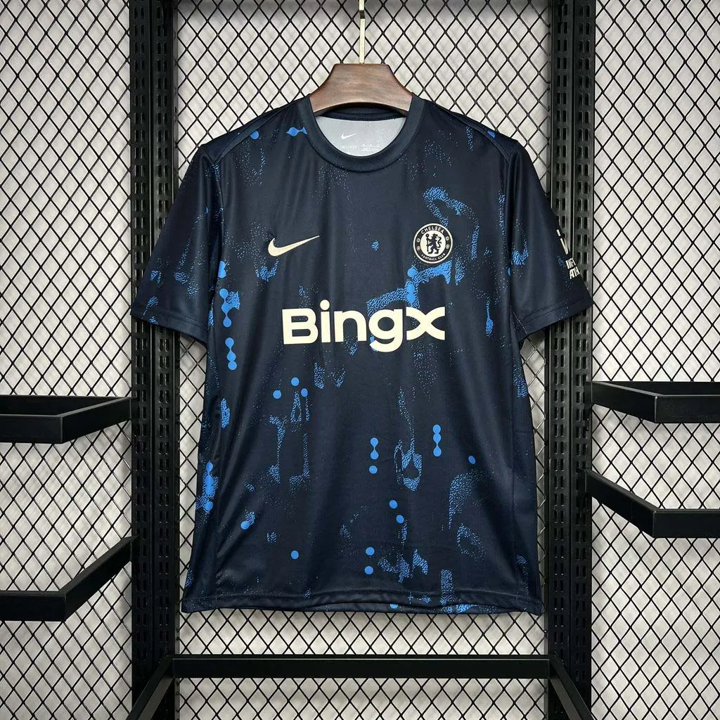 2024-2025 Chelsea 	Pre-Match Football Shirt 1:1 Thai Quality
