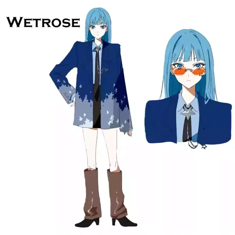 [Deposit Poll] Wetrose Hololive JP Vtuber Hoshimachi Suisei Prima Donna Suit Cosplay Costume 