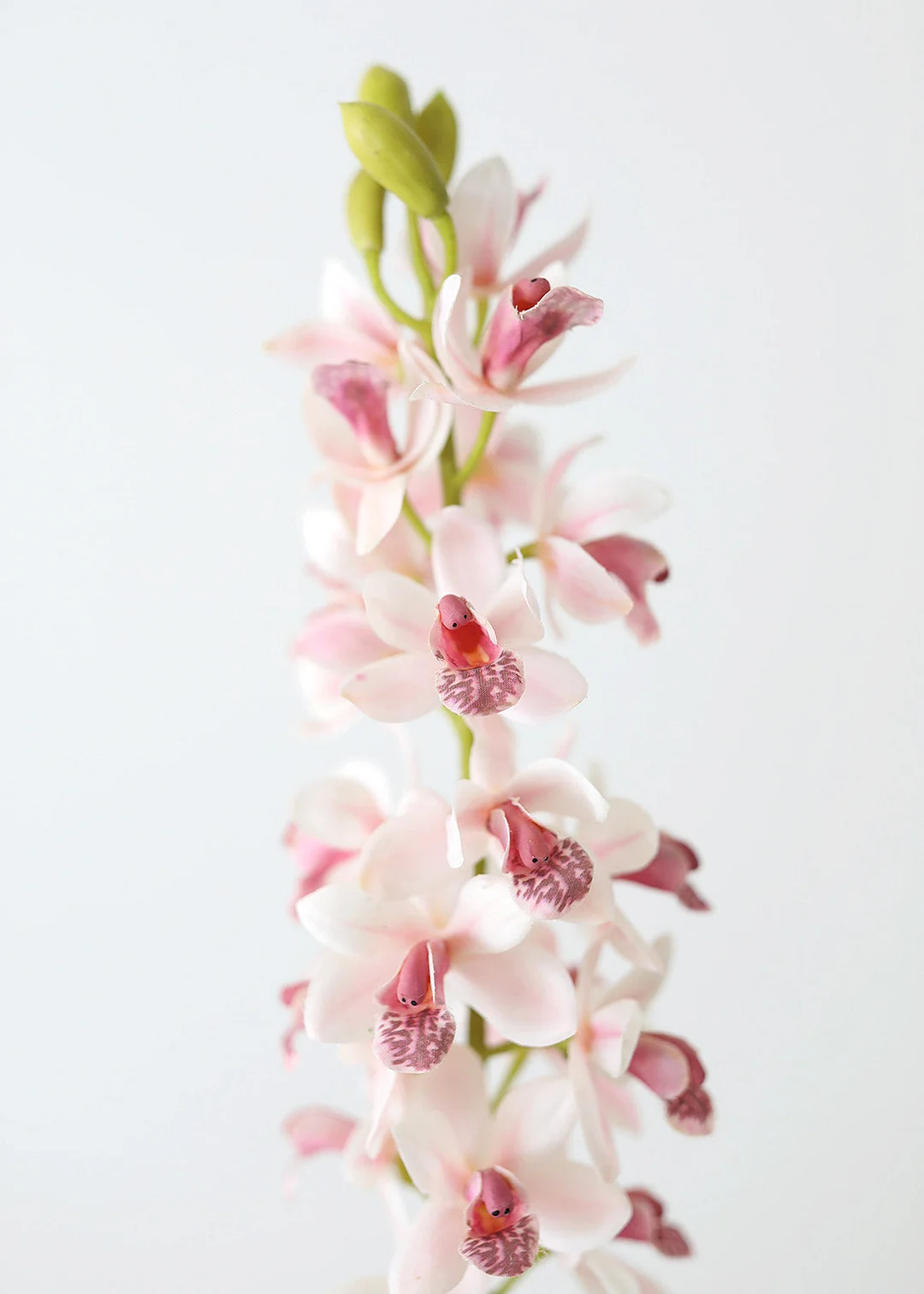 Pink Mauve Fake Cymbidium Orchid - 31"