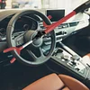 Heavy-Duty Security Car Lock U-Shaped Adjustable Length Car Steering Wheel Lock