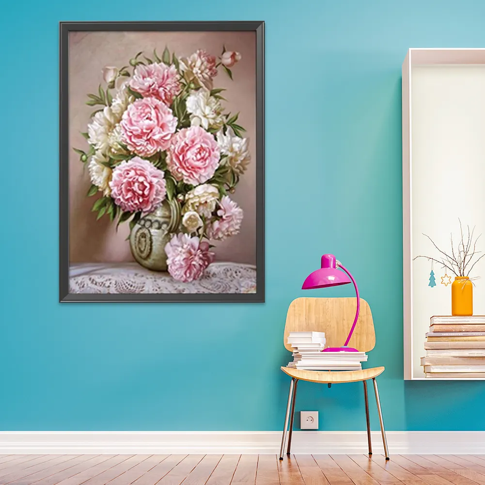 11ct Stamped Cross Stitch - Flower(40*50cm)