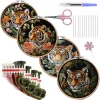 4 Set Tiger Series- Embroidery Kits