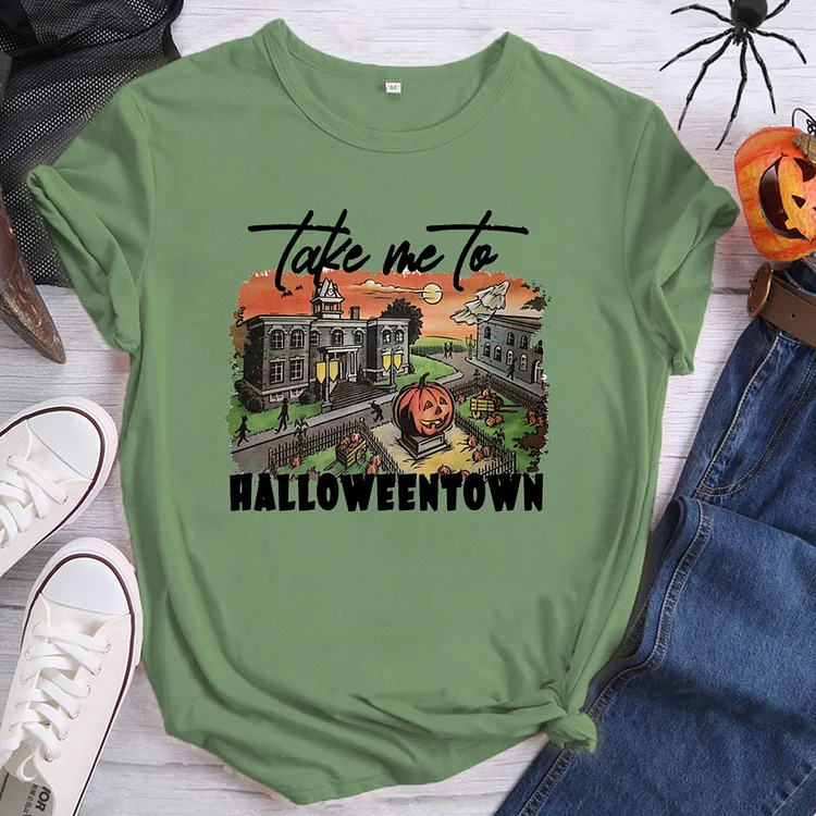 Take Me To Halloweentown T-shirt-014924