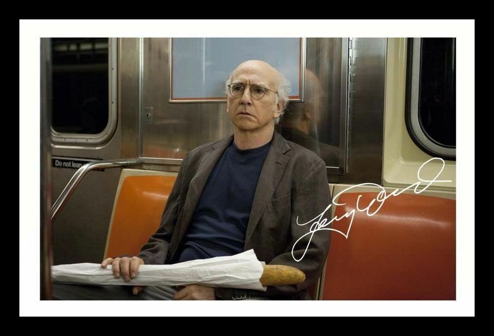 Larry David - Curb Your Enthusiasm Autograph Signed & Framed Photo Poster painting