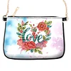Diamond Painting Wreath Coin Chain Purse Handmade Crossbody Bag