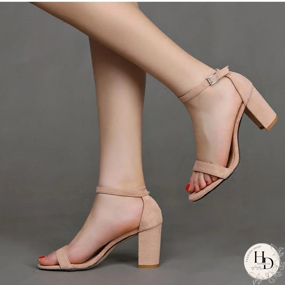 Chunky Heel Women Ankle Strap Gladiator Sandals