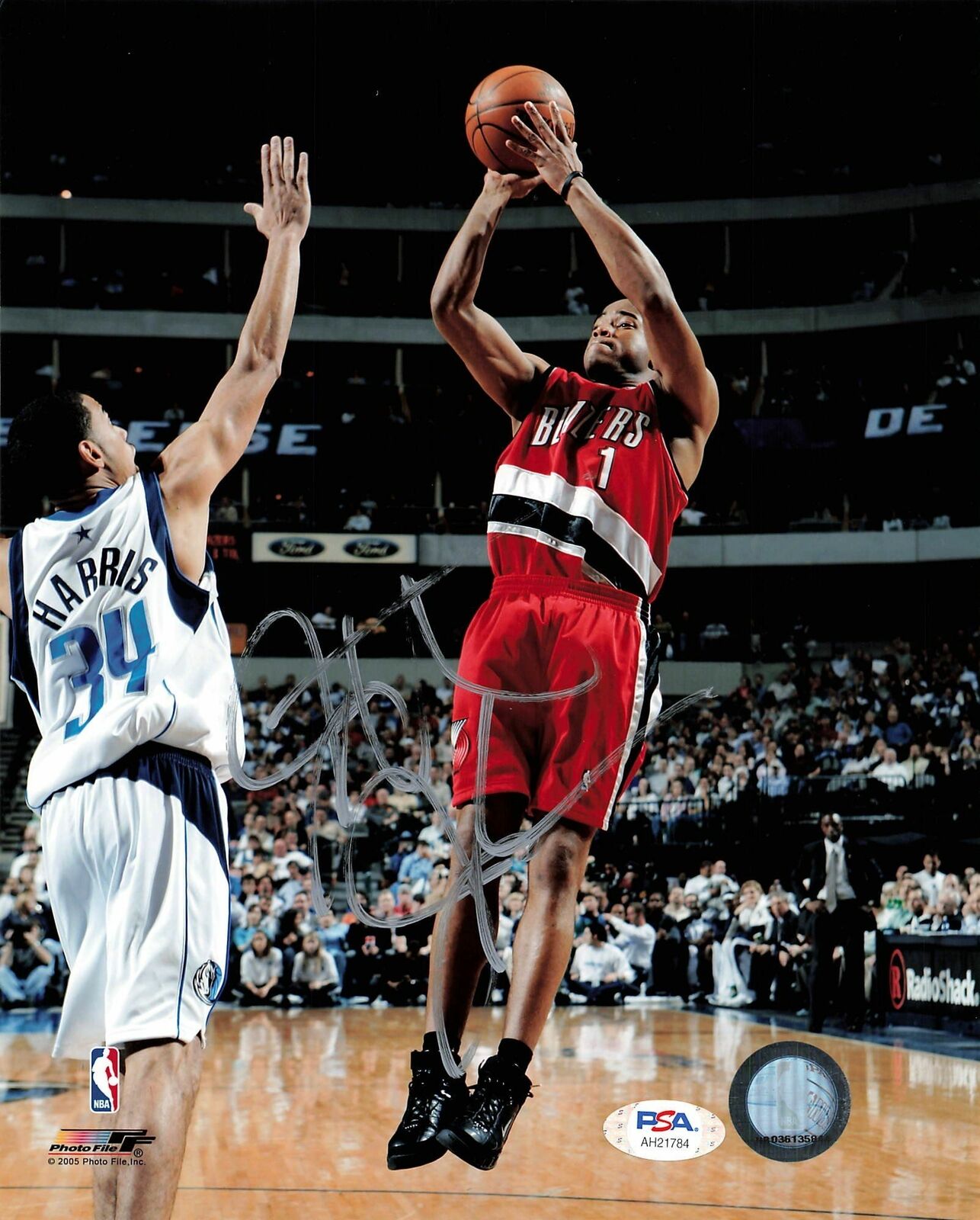 Jarrett Jack signed 8x10 Photo Poster painting PSA/DNA Portland Trailblazers Autographed