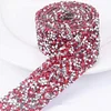1YD Crystal Diamond Sticker Strip Selbstklebendes Band DIY Rahmen