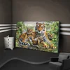 >SALE<Tiger Full Round Drill Diamond Painting DIY Embroidery Wall Art Home Decor