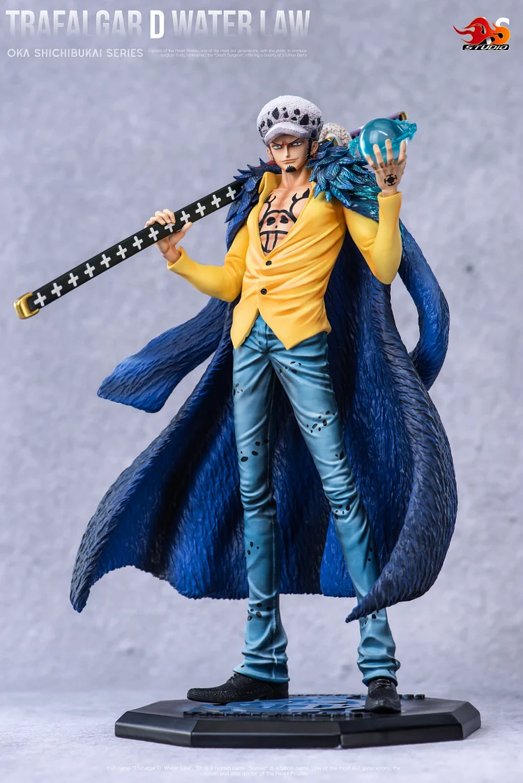 AS Studio - One Piece Seven Warlords of the Sea Trafalgar D. Water Law Statue(GK)-