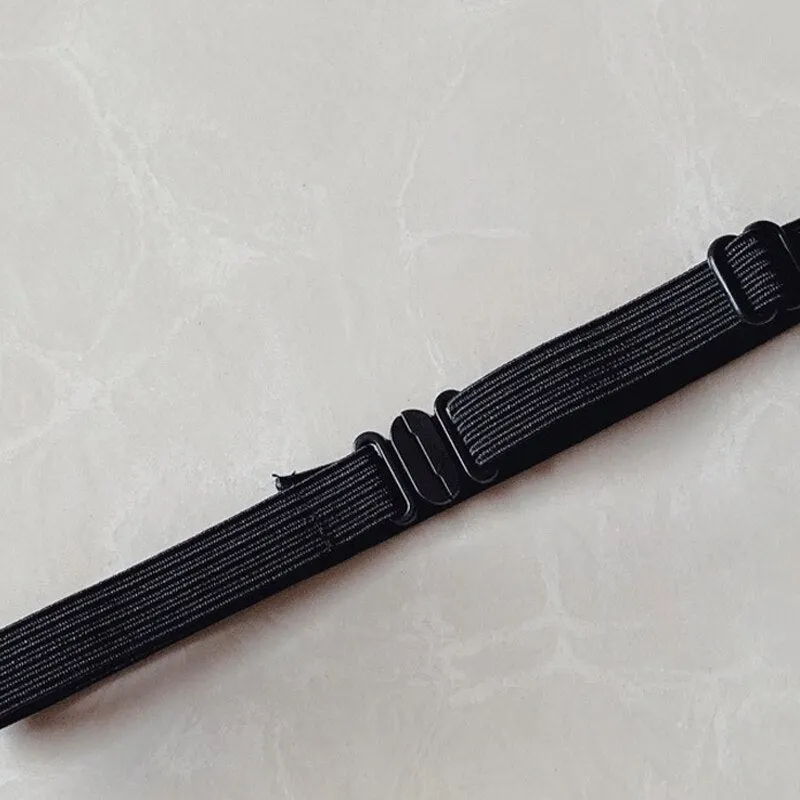 1.2cm Bow Tie Black Adjustable DIY Bow Tie Accessories for Adult Child Men Women Wedding Necktie Rope Maximum 45cm Elastic Band