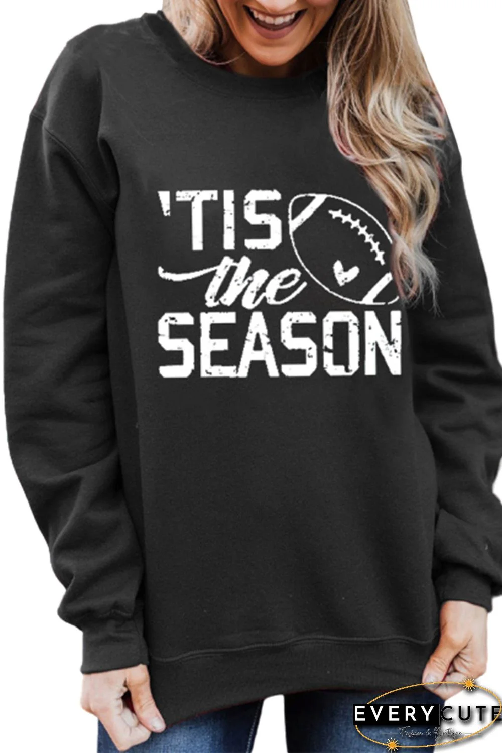 TIS THE SEASON FOOTBALL Women Sweatshirt