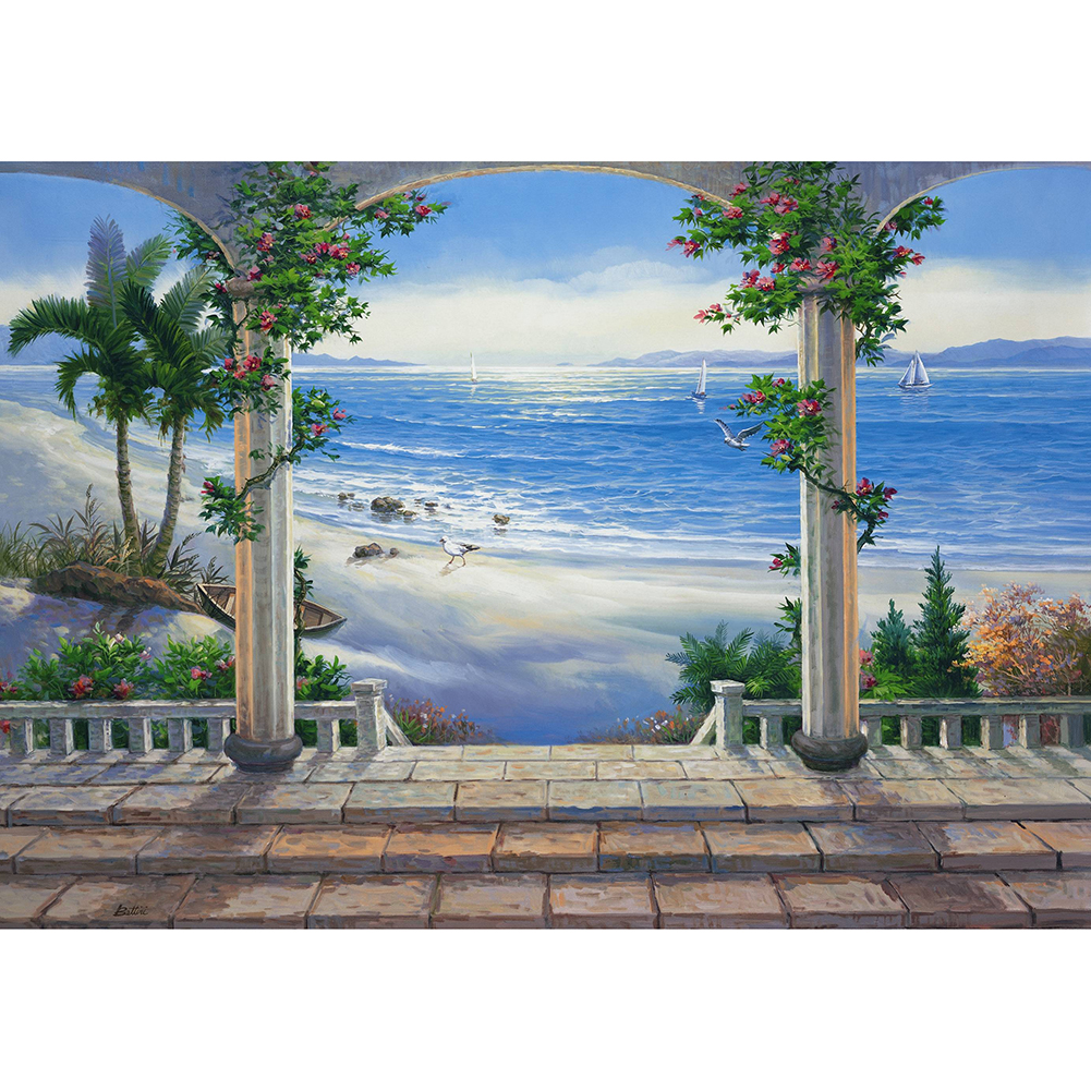

Scenery - Round Drill Diamond Painting - 40*30CM, 501 Original