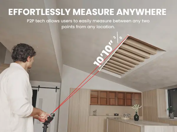 Product Introduction of Mileseey XTAPE1 Digital Tape Measure. Professional 330Ft Laser Measuring Tool & 12Ft Measuring Tape with Green Laser Extension. Instant Digital Readout. P2P. App Sync. Replaceable Blades Module 12