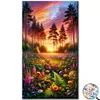 Landscape- Round/Square AB Drills Diamond Painting(45x75cm)