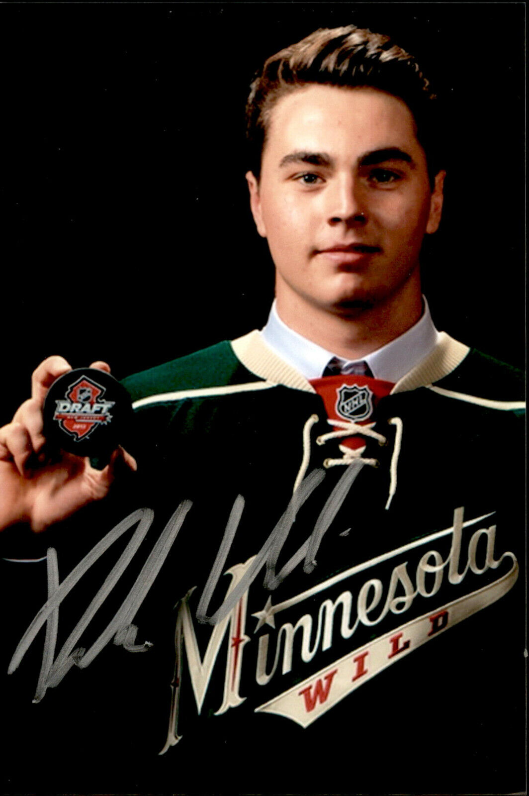 Dylan Labbe SIGNED autographed 4x6 Photo Poster painting MINNESOTA WILD #3