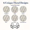 [Upgrade]6pcs/set DIY Diamond Painting Waterproof Case Classic Animal Pearl Art Coaster Gift Decor Set