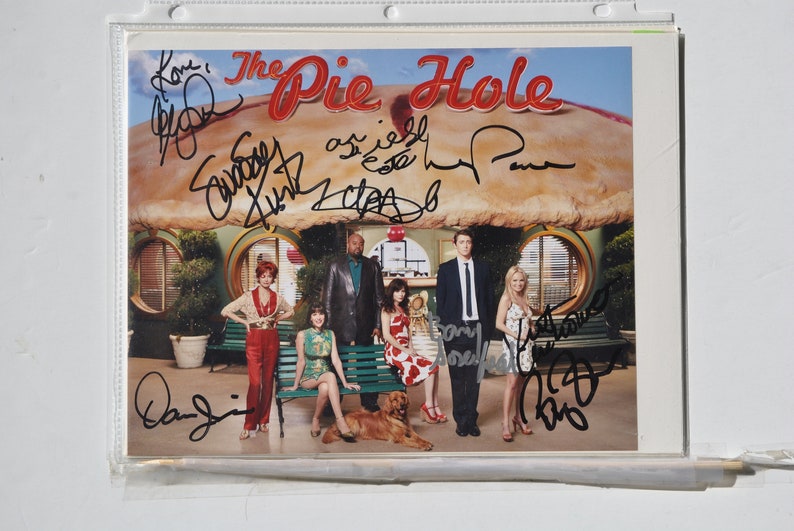 PUSHING DAISIES CAST Signed Photo Poster painting X7 Lee Pace, Anna Friel, Chi McBride, Swoosie Kurtz, Field Cate, Ellen Greene, Kristin Chenoweth wcoa