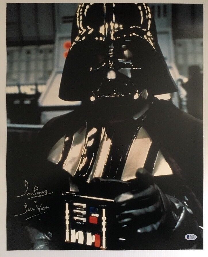 Dave David Prowse Signed Autographed 16x20 Photo Poster painting Star Wars BECKETT COA 14