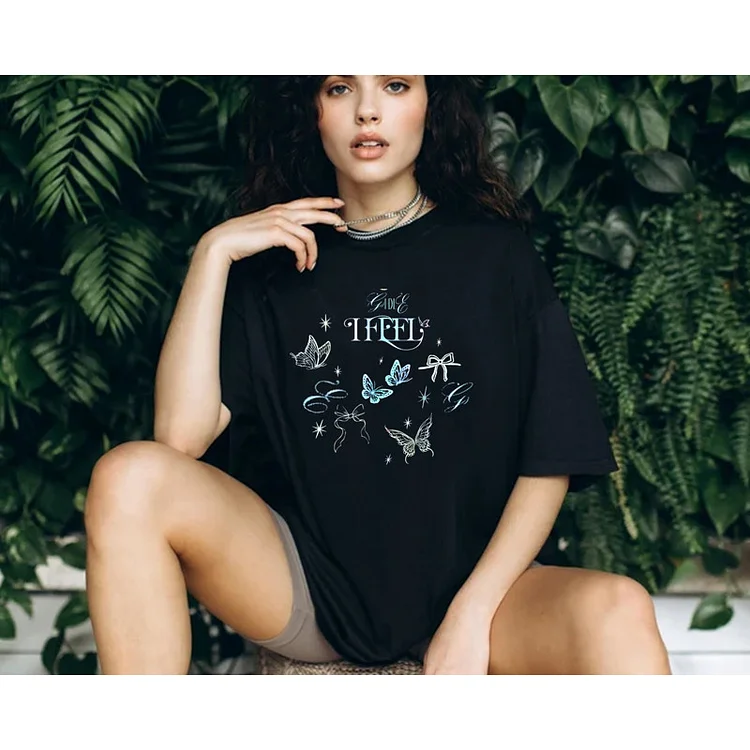 (G)I-DLE Album I Feel Butterfly T-shirt