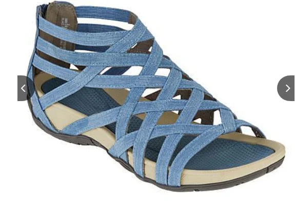 2021 Summer Women Sandals Round Toe Hollow wedges Sandals Casual Closed Toe Flat Rome Sandals plus size Leopard Sandals